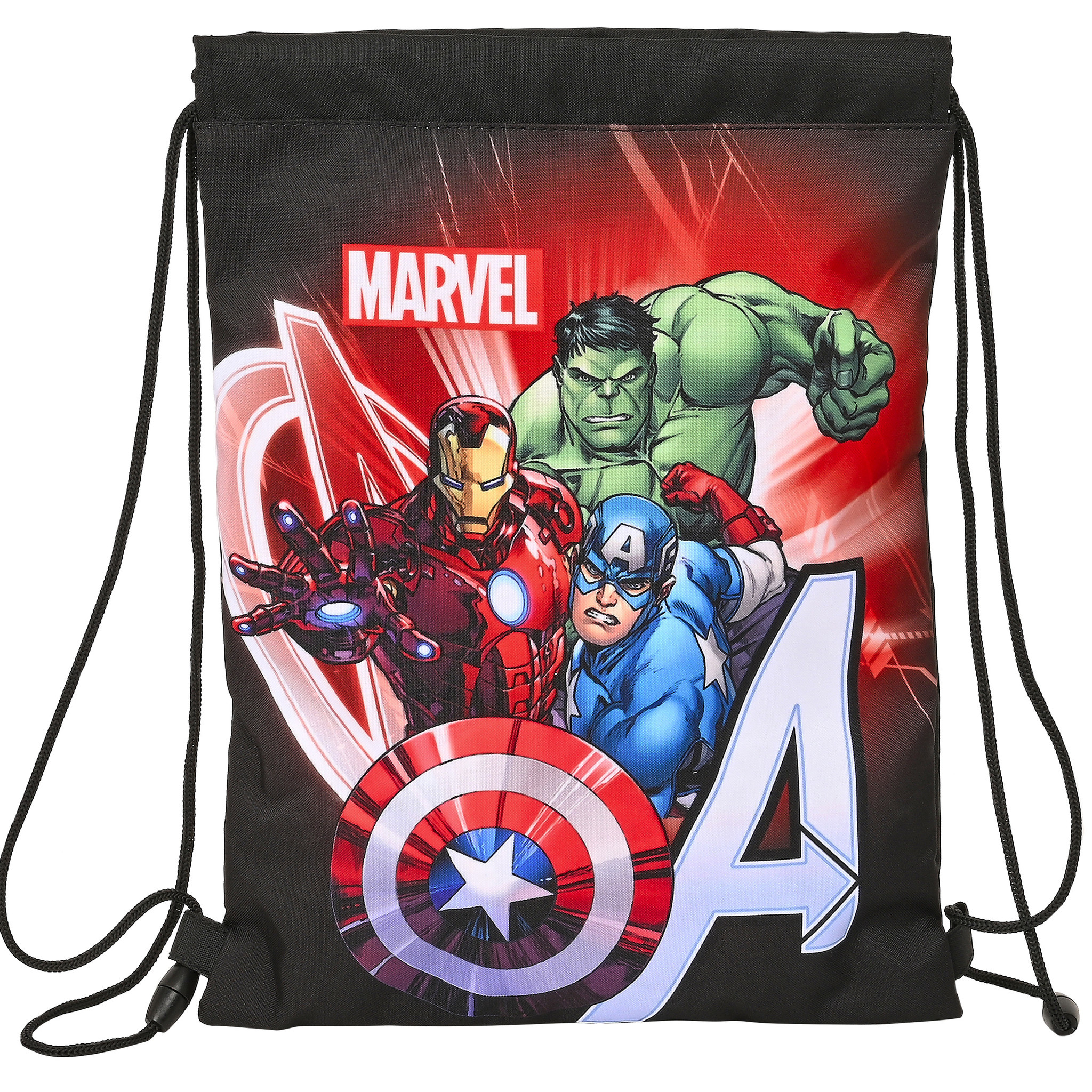 Marvel Avengers Junior Gymbag, Infinity - 34 x 26 cm - Polyester