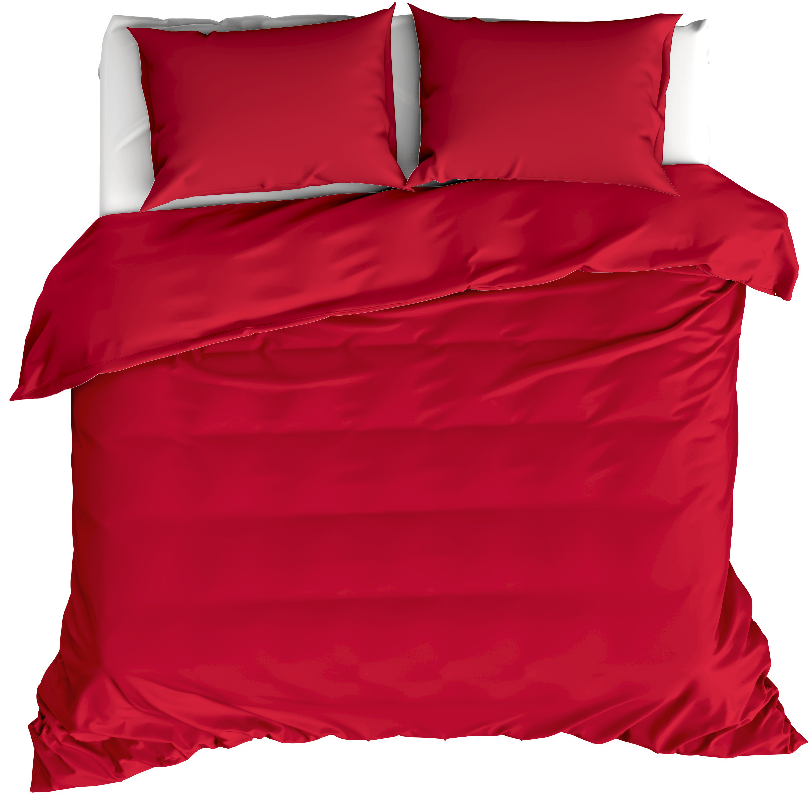 Moodit Duvet cover Basil Deep Red - Double - 200 x 220 cm - Cotton