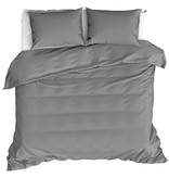 Moodit Duvet cover Basil Grey - Double - 200 x 220 cm - Cotton