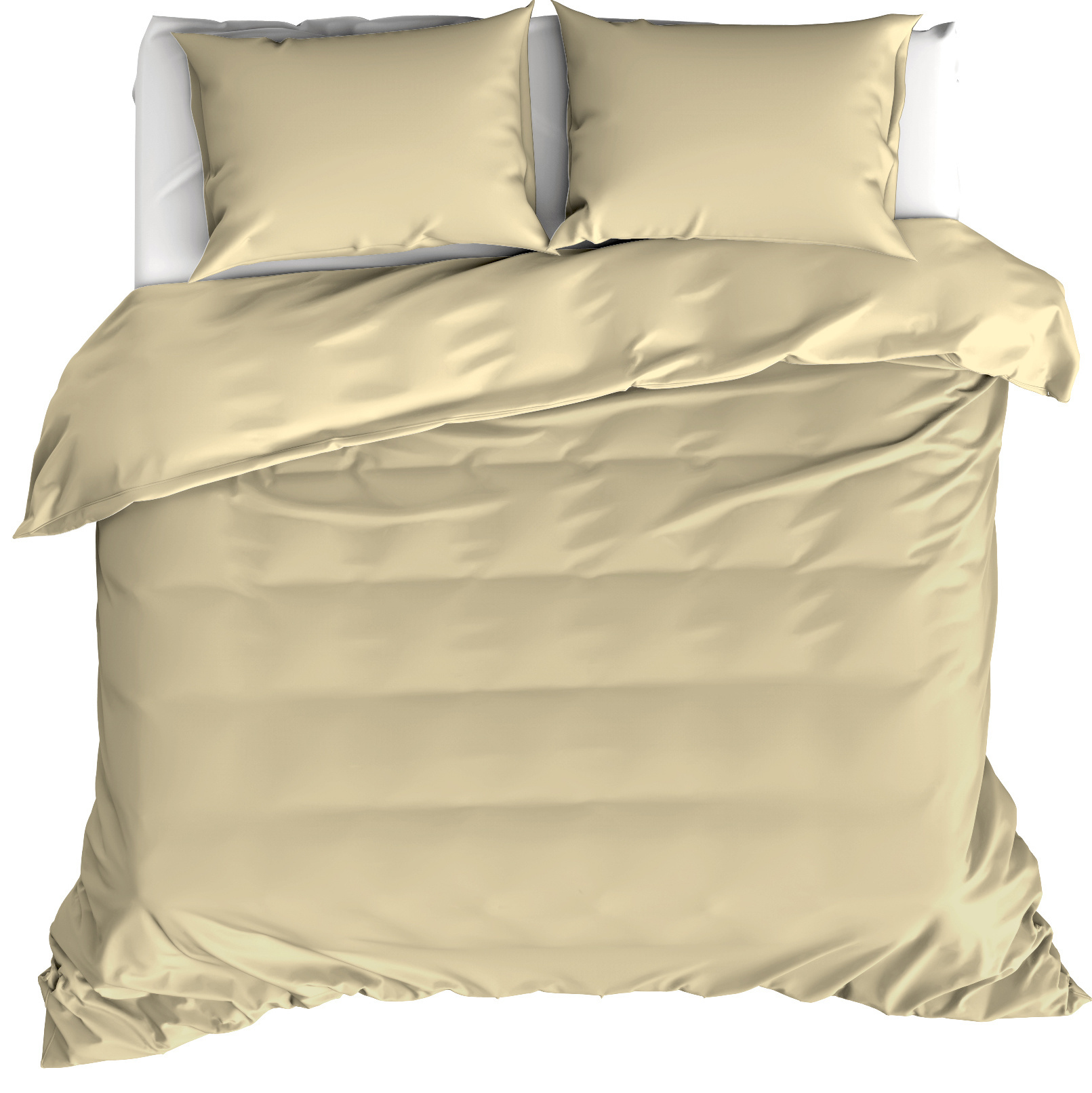 Moodit Duvet cover Basil Sand - Hotel size - 260 x 240 cm - Cotton