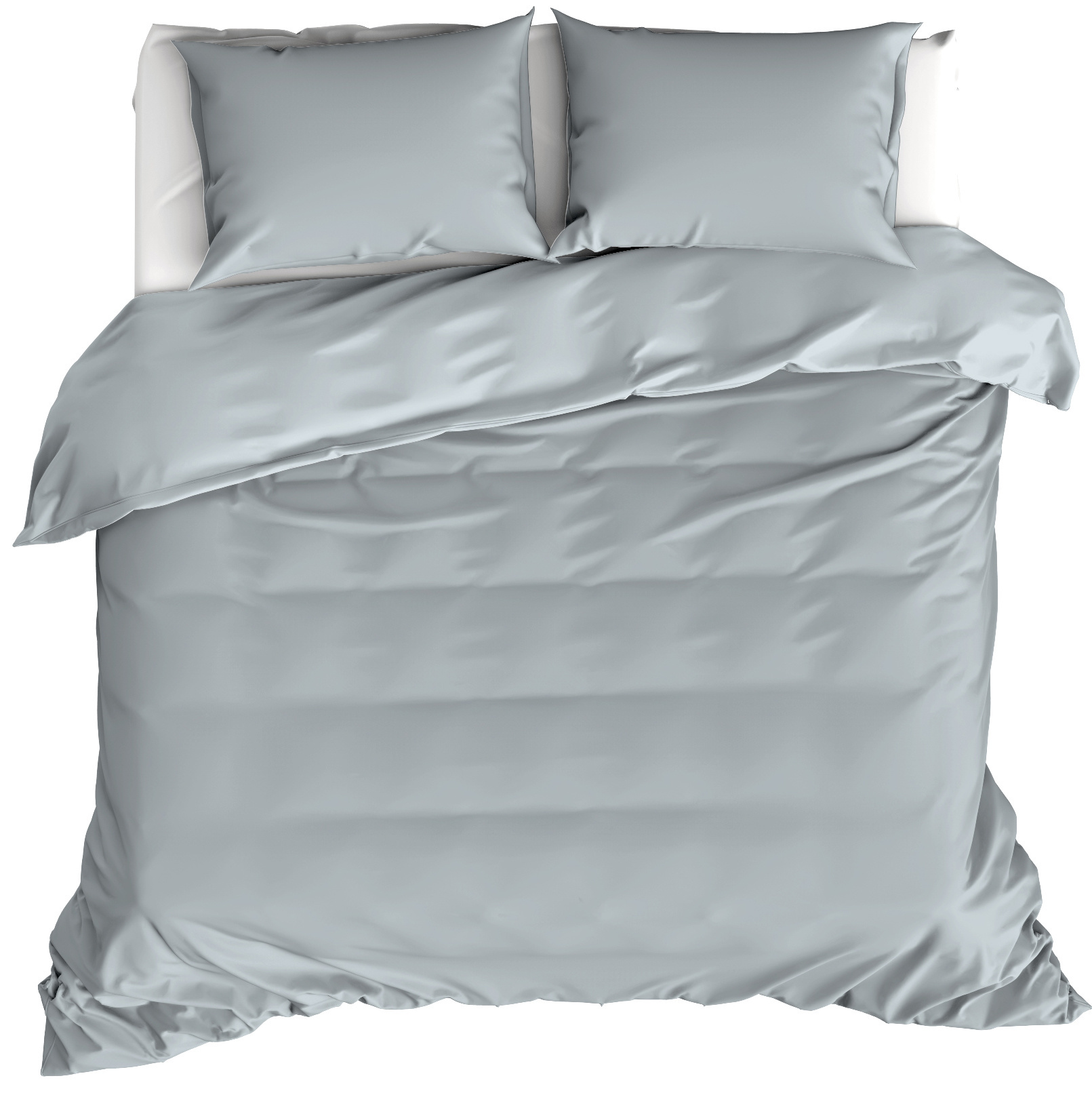 Moodit Duvet cover Basil Stone Blue - Double - 200 x 220 cm - Cotton