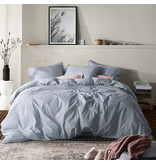 Moodit Duvet cover Basil Stone Blue - Double - 200 x 220 cm - Cotton