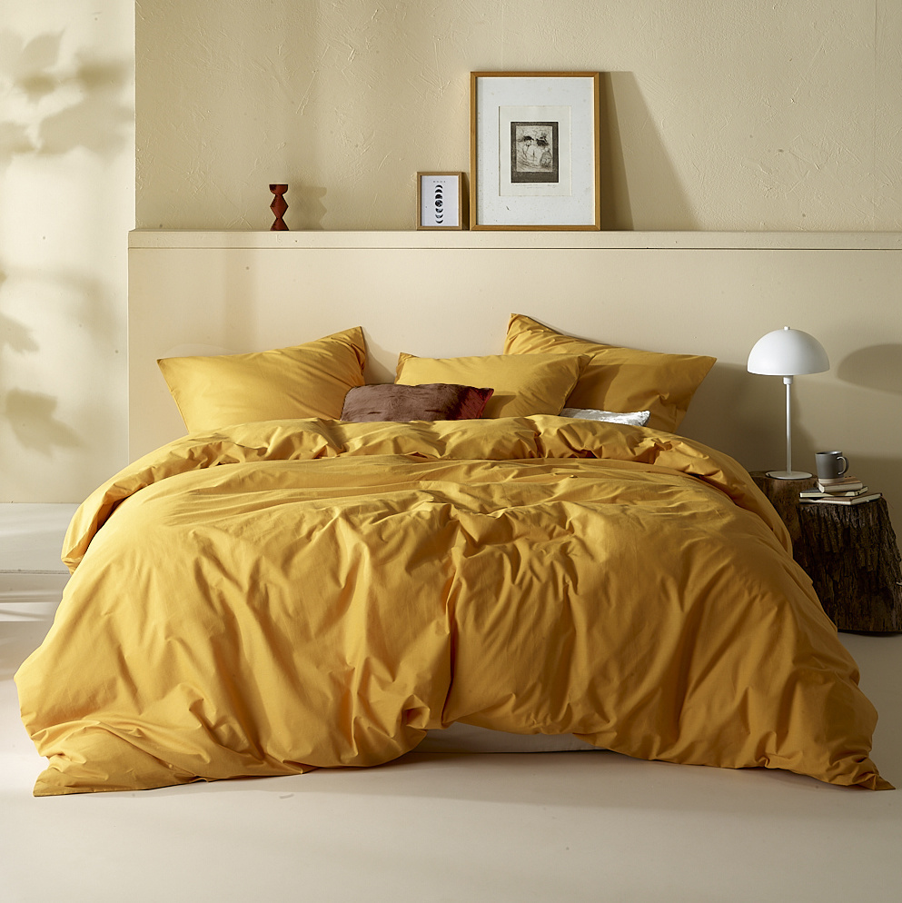 Moodit Duvet cover Basil Sunshine - Double - 200 x 220 cm - Cotton