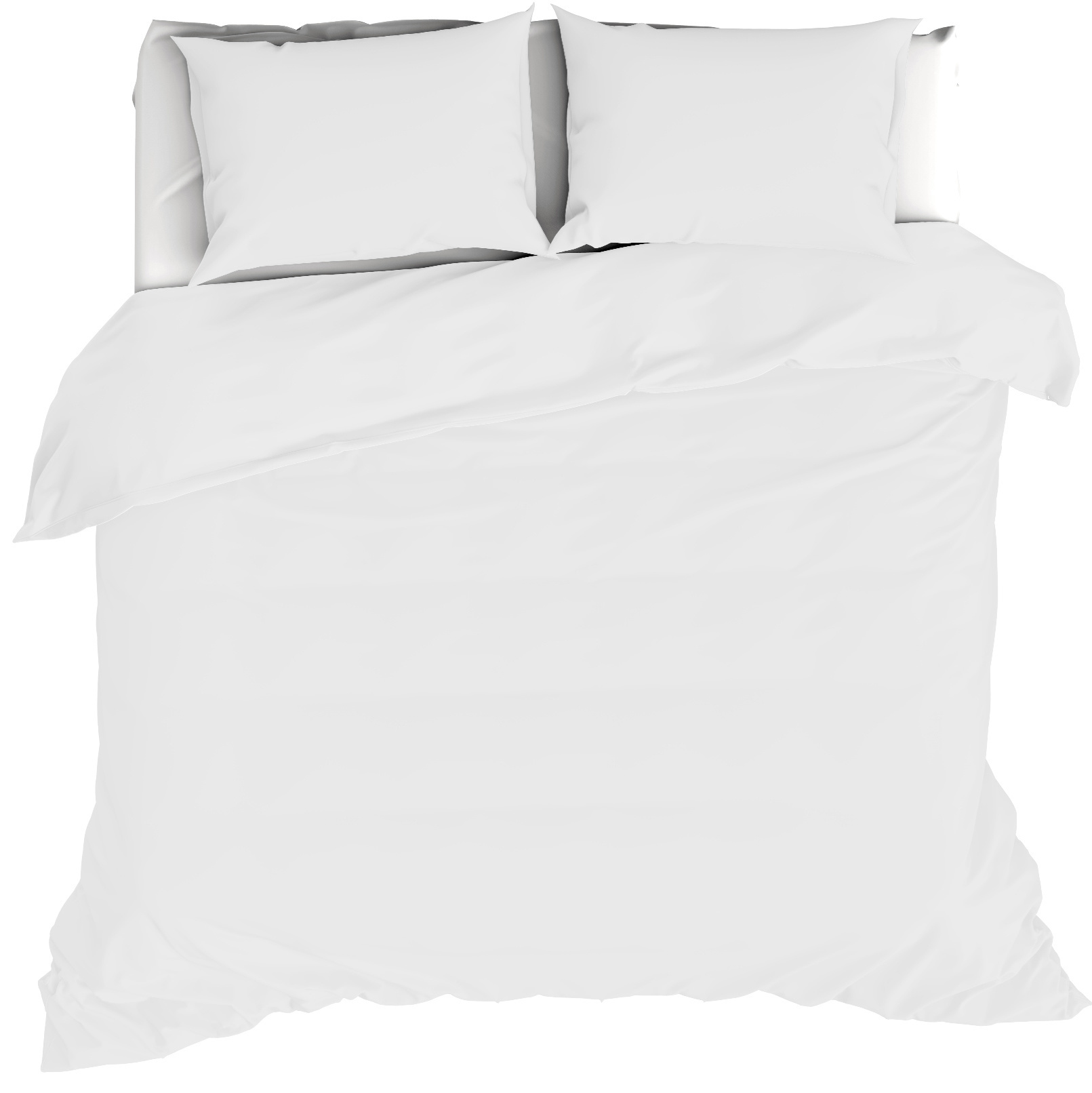 Moodit Duvet cover Basil White - Hotel size - 260 x 240 cm - Cotton