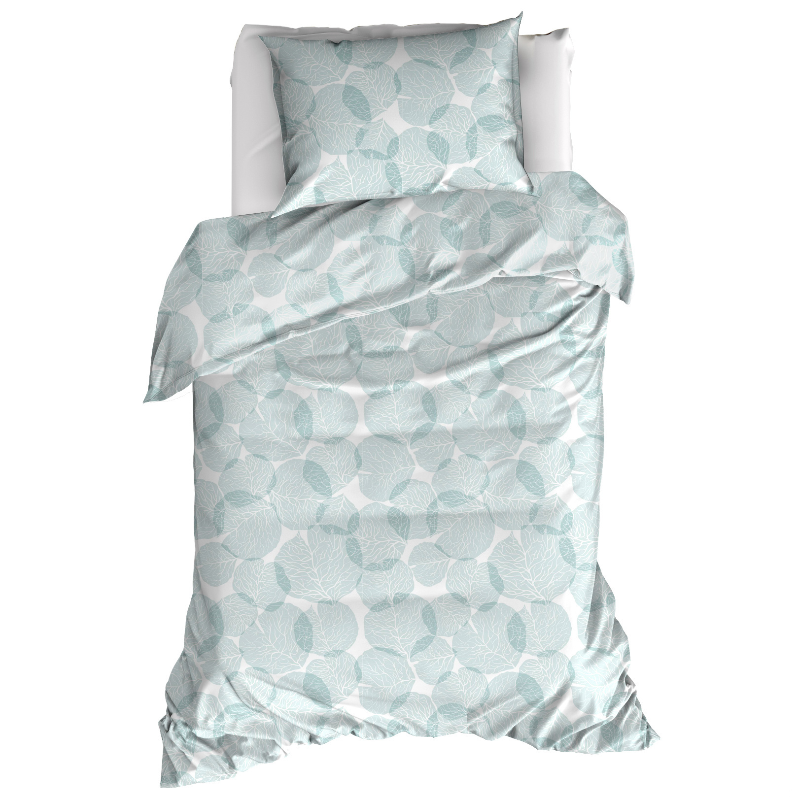 Moodit Duvet cover Odil Blanche - Single - 140 x 220 cm - Cotton