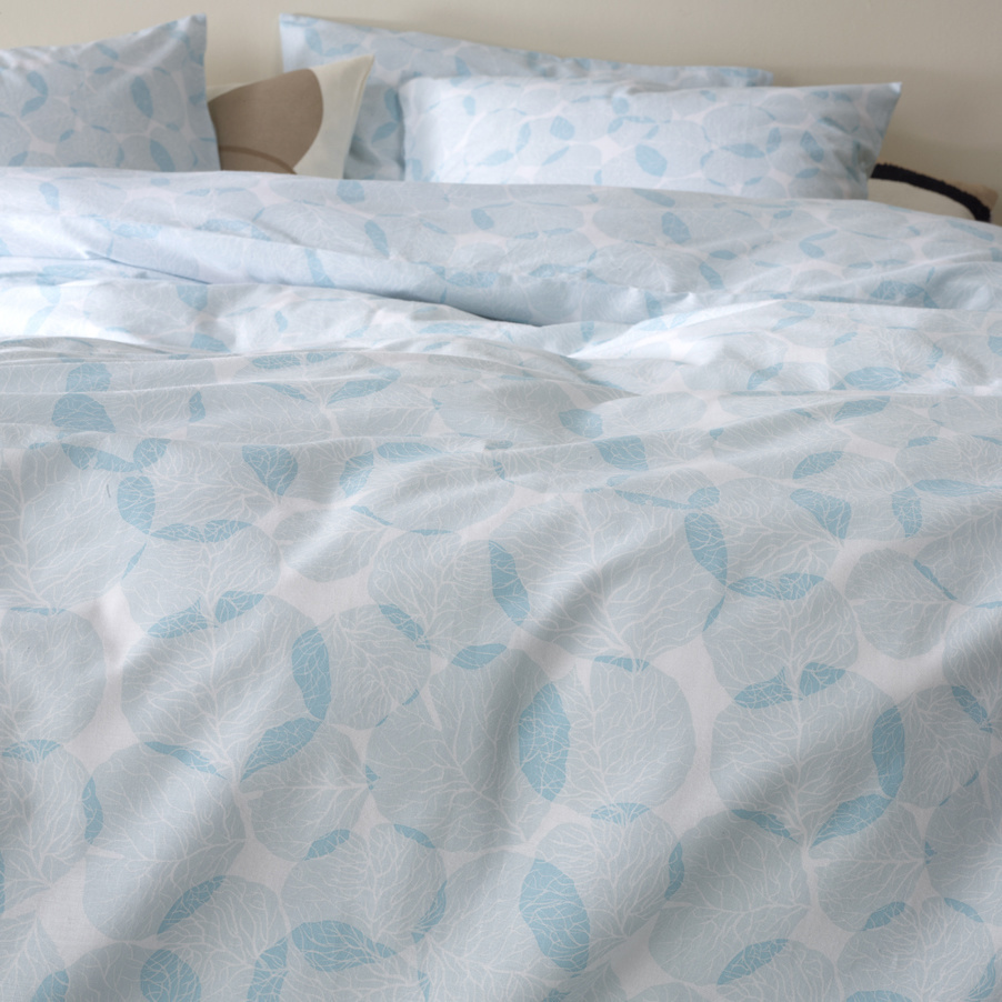 Moodit Duvet cover Odil Blanche - Single - 140 x 220 cm - Cotton