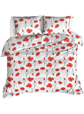 Moodit Duvet cover Odil Poppy 260 x 240 Cotton