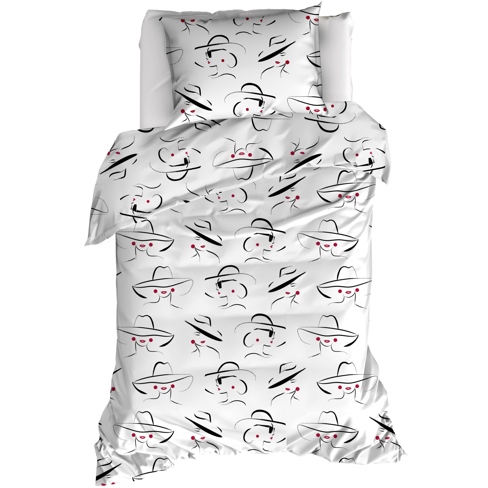 Moodit Duvet cover Odil Rachelle - Single - 140 x 220 cm - Cotton