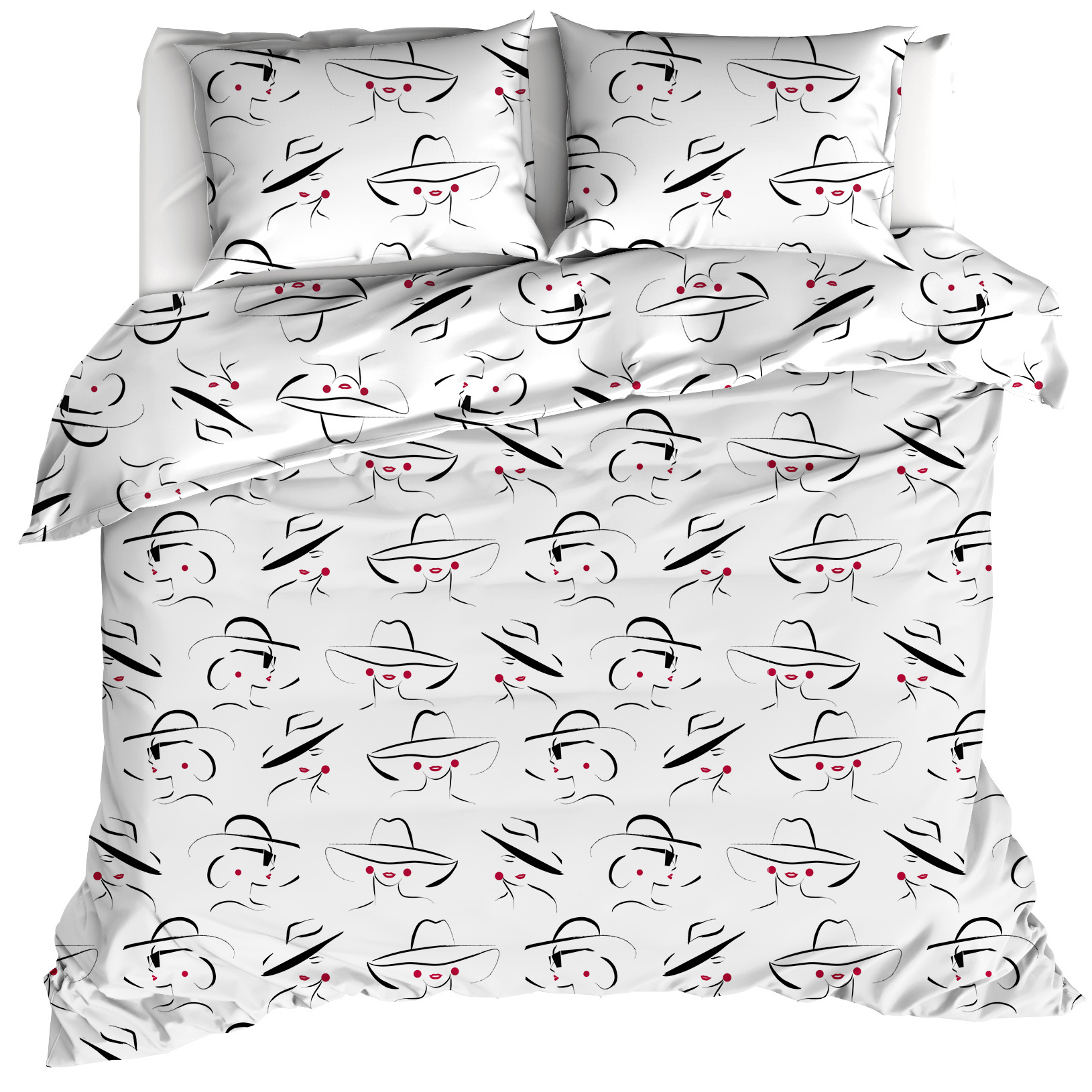 Moodit Duvet cover Odil Rachelle - Double - 200 x 220 cm - Cotton