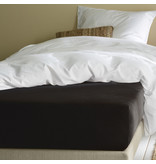 Moodit Fitted sheet Alina Black - 90 x 200 cm - Cotton Jersey