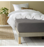 Moodit Fitted sheet Alina Grey - 180 x 200 cm - Cotton Jersey