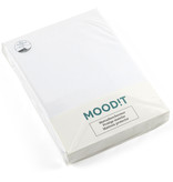Moodit Waterproof Mattress Protector, Noa - Lits Jumeaux - 160 x 200 cm - Cotton Jersey + PU