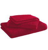 Moodit Bath towels Troy Deep Red - 2 washcloths + 1 towel + 1 shower towel