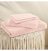 Moodit Badlinnen Troy Pearl Pink - 2 washandjes + 1 handdoek + 1 douchelaken