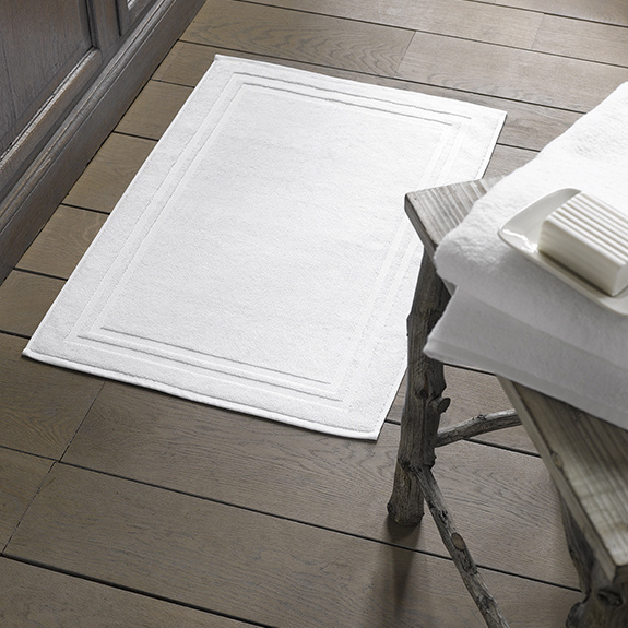 Moodit Bath mat King White - 60 x 100 cm - 100% Cotton