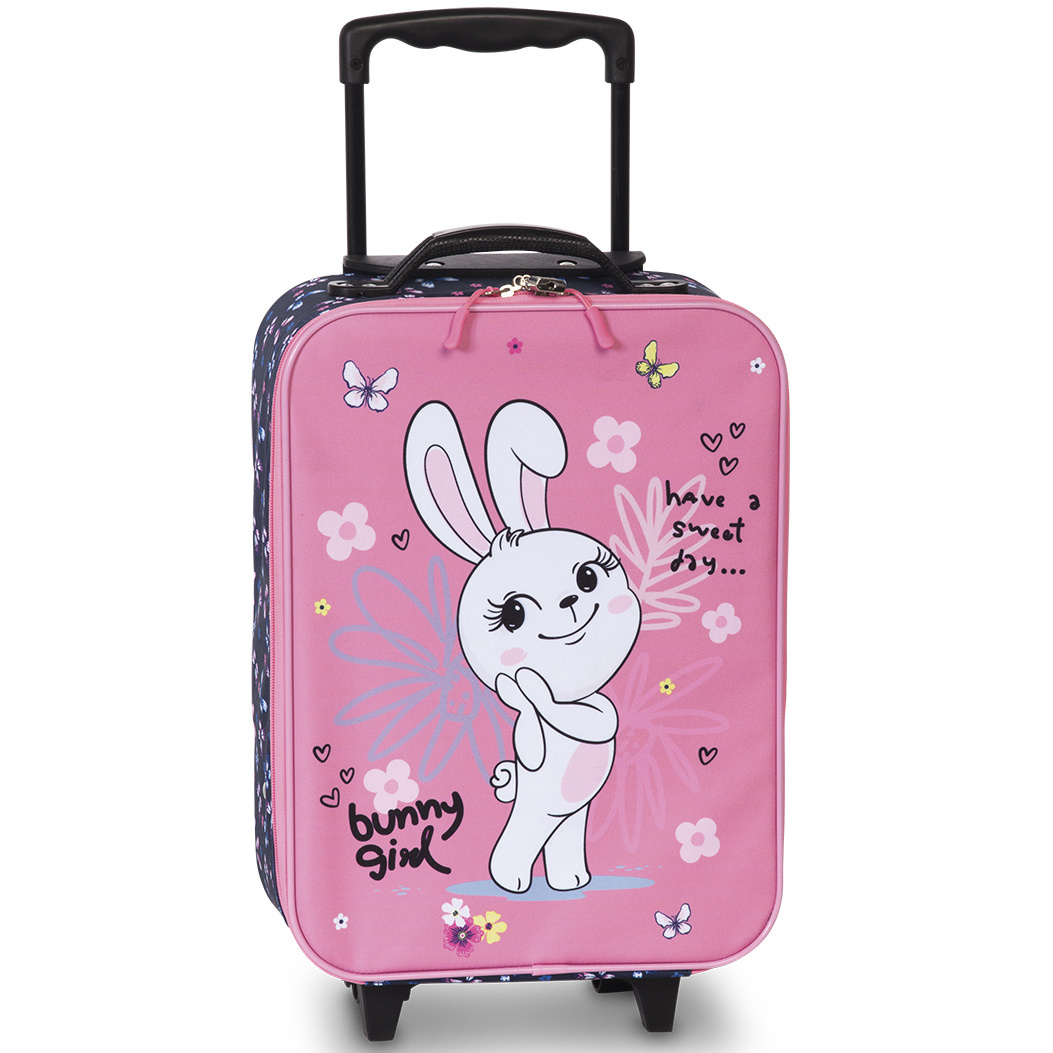 Fabrizio Trolley, Bunny Girl - 40 x 30 x 15 cm - Polyester