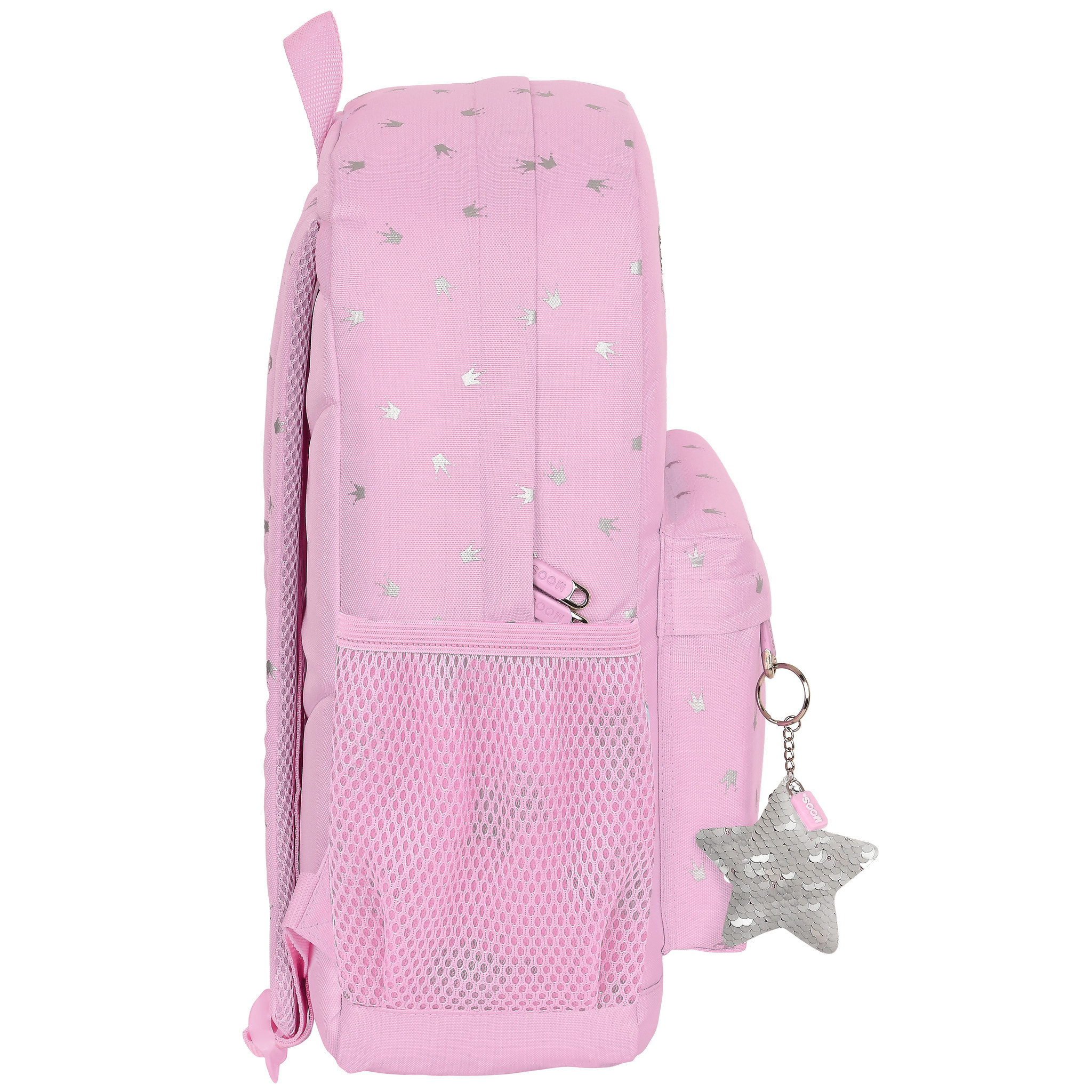 MOOS Laptop Backpack 15.6", Magic Girls - 42 x 30 x 8 cm - Polyester
