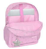 MOOS Laptop Backpack 15.6", Magic Girls - 42 x 30 x 8 cm - Polyester