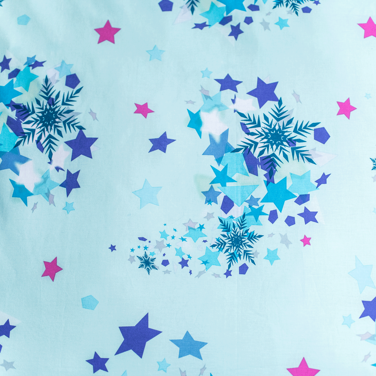 Disney Frozen Duvet cover, Sisters Glow in the Dark - Single - 140 x 200 cm - Cotton