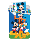 Disney Mickey Mouse BABY Dekbedovertrek, Funny - 100 x 135 cm - Katoen