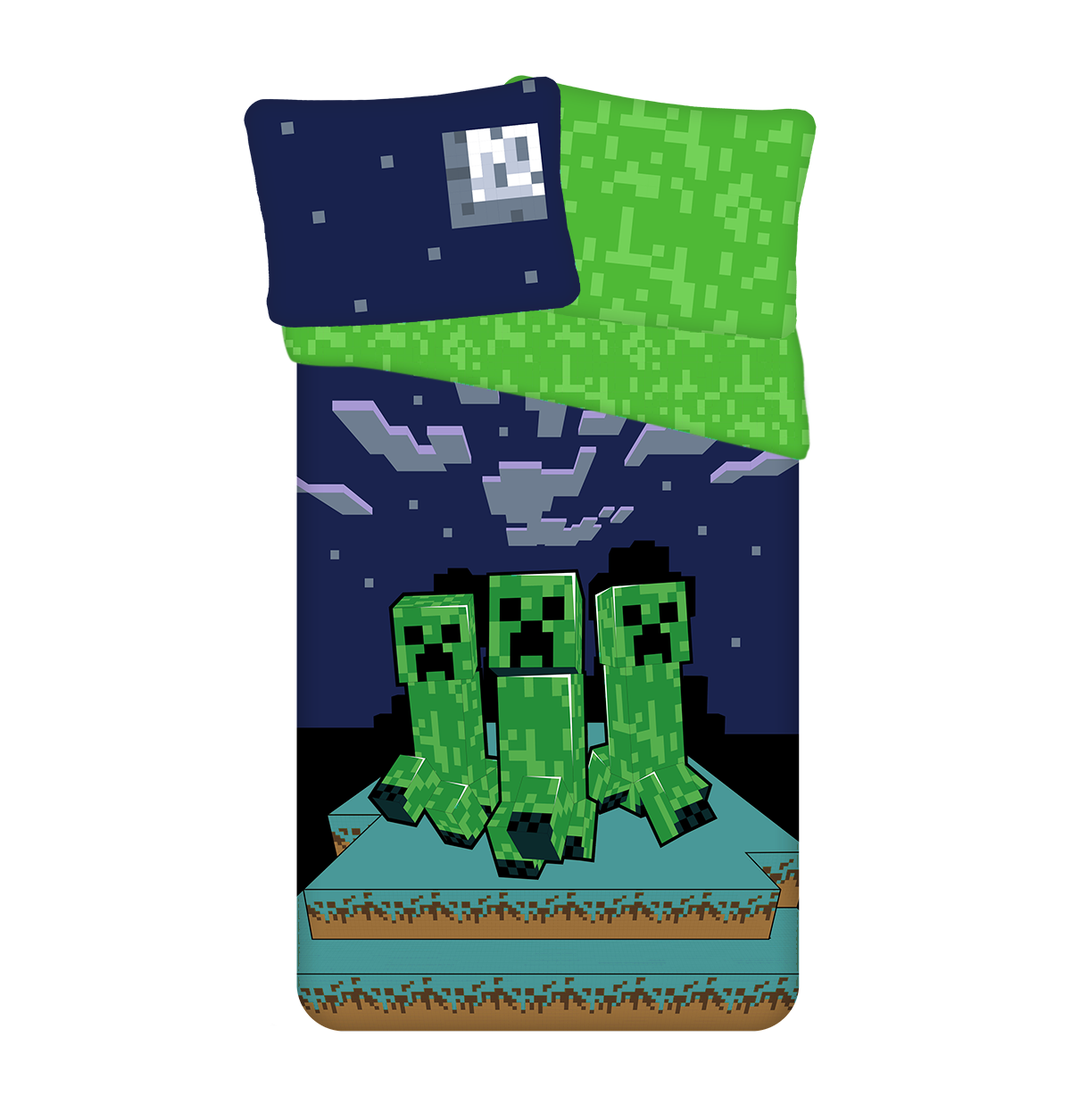 Minecraft Duvet cover Sssleep Tight - Single - 140 x 200 cm - Cotton