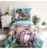 Jurassic World Dekbedovertrek Roar Glow in the Dark - Eenpersoons - 140 x 200 cm - Katoen