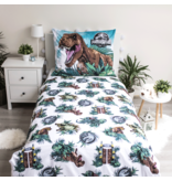 Jurassic World Dekbedovertrek Roar Glow in the Dark - Eenpersoons - 140 x 200 cm - Katoen