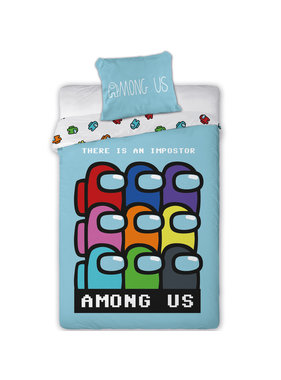 Among Us Duvet cover Imposter 140 x 200 + 70 x 90 Cotton