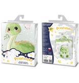Cuddles BABY Dekbedovertrek, Dinosaurus - 100 x 135 cm - Katoen