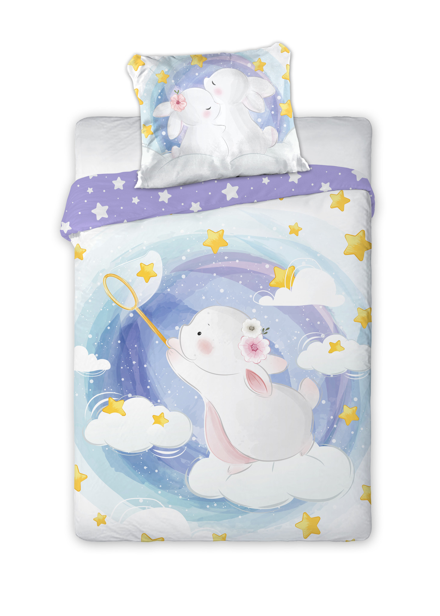 Cuddles Baby Konijn 100 x 135 x 60 cm - Merchandise Fever BV