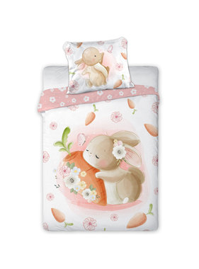 Cuddles BABY Duvet cover Bunny 100 x 135 cm Cotton