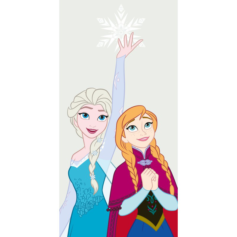 Disney Frozen Beach towel Anna Elsa - 70 x 140 cm - Cotton