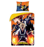 My Hero Academia Dekbedovertrek Heroes Rising - Eenpersoons - 140 x 200 cm - Katoen