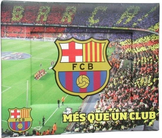 FC Barcelona Fotolijstje - 12 x 8 cm - Karton