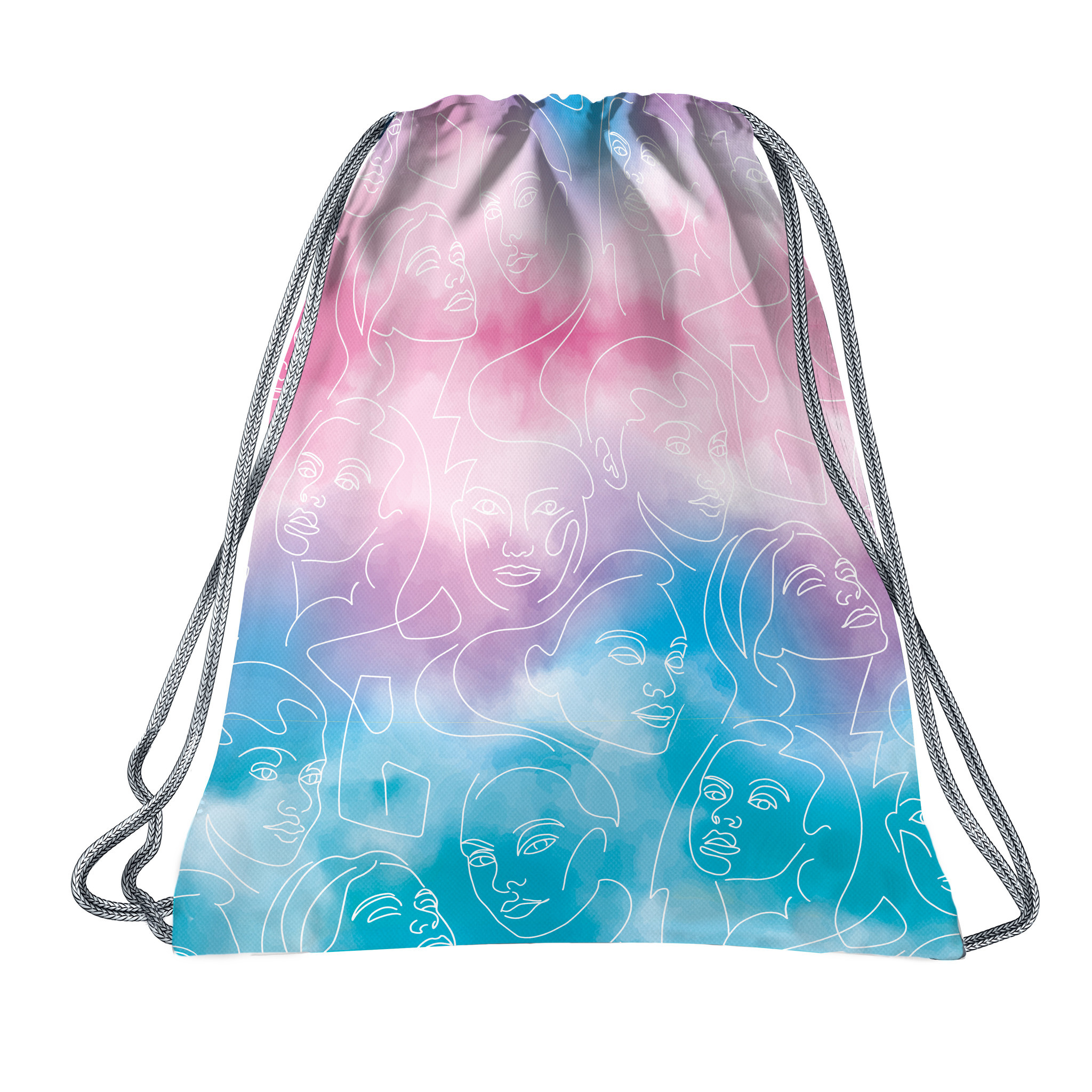 BackUP Gymbag Face - 41 x 35 cm - Polyester