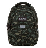 BackUP Rugzak Camouflage Dino - 39 x 27 x 20 cm - Polyester