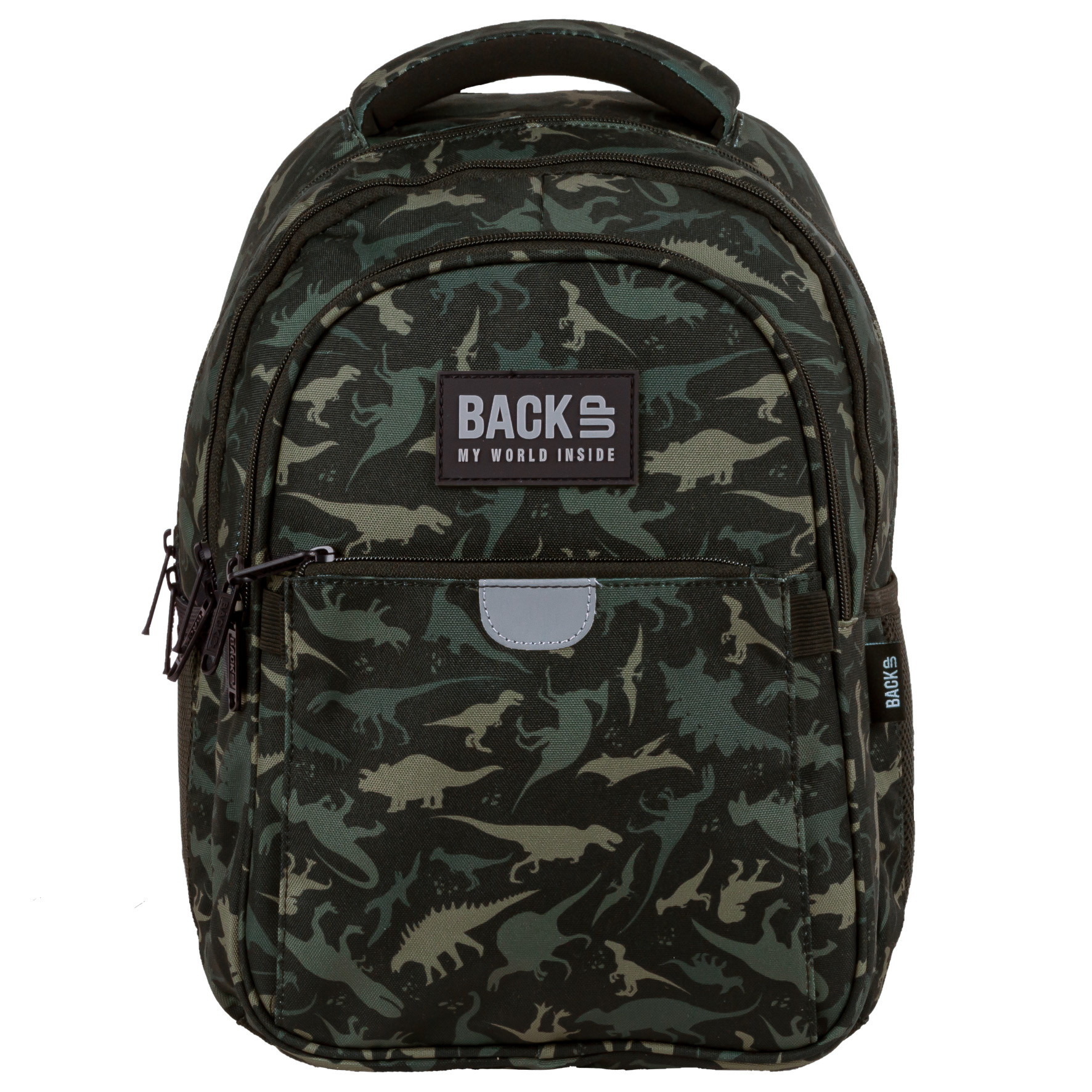 BackUP Backpack Camouflage Dino - 39 x 27 x 20 cm - Polyester