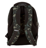 BackUP Rugzak Camouflage Dino - 39 x 27 x 20 cm - Polyester