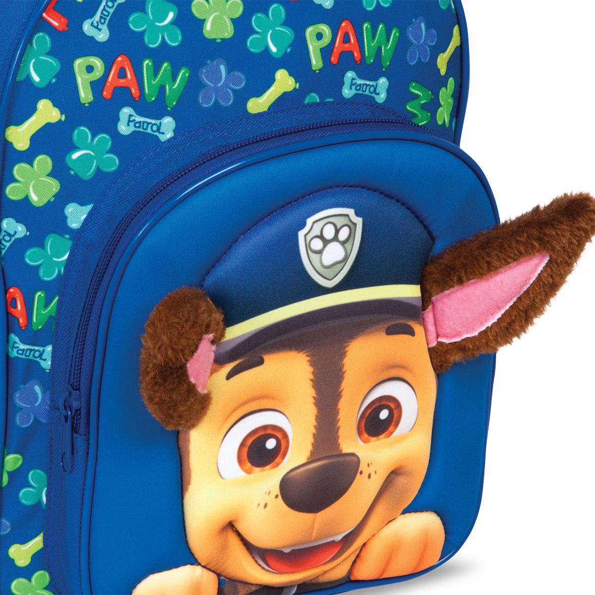 Paw Patrol Peuterrugzak, Chase - 30 x 23 x 10/13 cm - Polyester