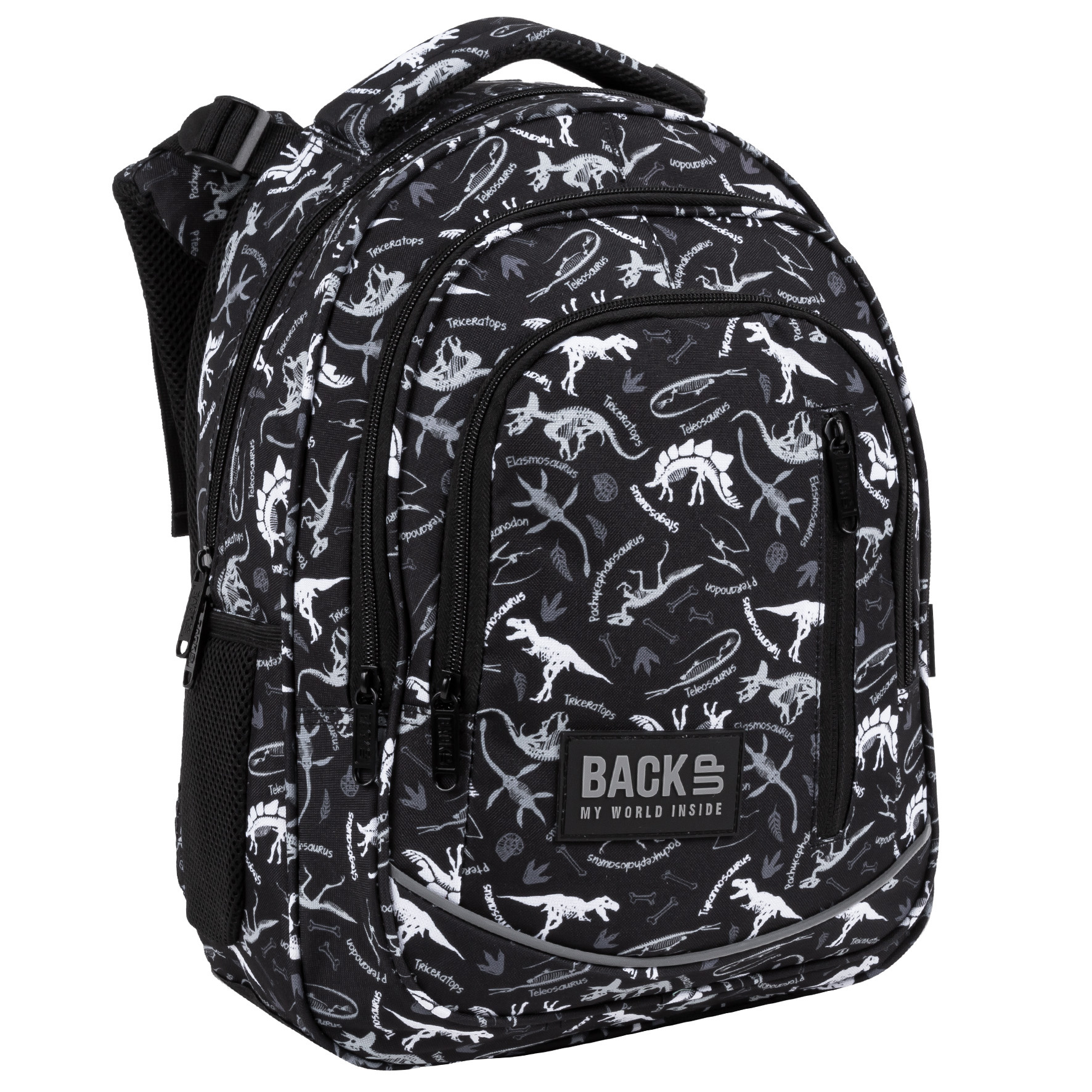 BackUP Backpack Dinosaurs - 39 x 27 x 20 cm - Polyester