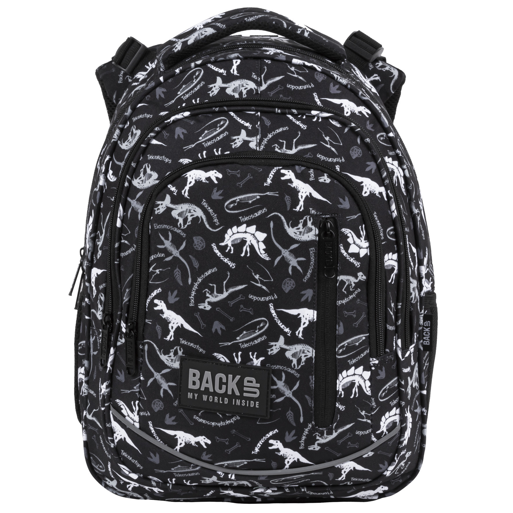 BackUP Backpack Dinosaurs - 39 x 27 x 20 cm - Polyester