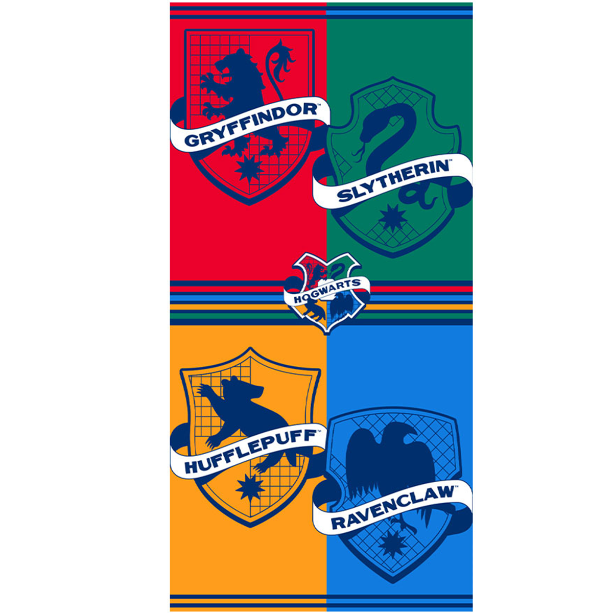 Harry Potter Beach towel, Hogwarts - 70 x 140 cm - Polyester