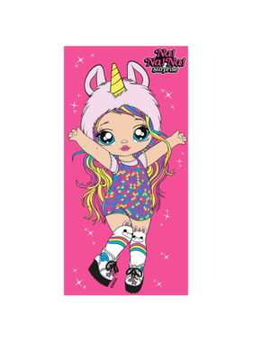 Na! Na! Na! Surprise Beach towel Doll 70 x 140 cm Polyester