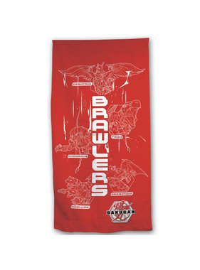 Bakugan Beach towel Brawlers 70 x 140 cm Cotton