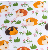 Animal Pictures Duvet cover, Guinea pig - Single - 140 x 200 cm - Cotton