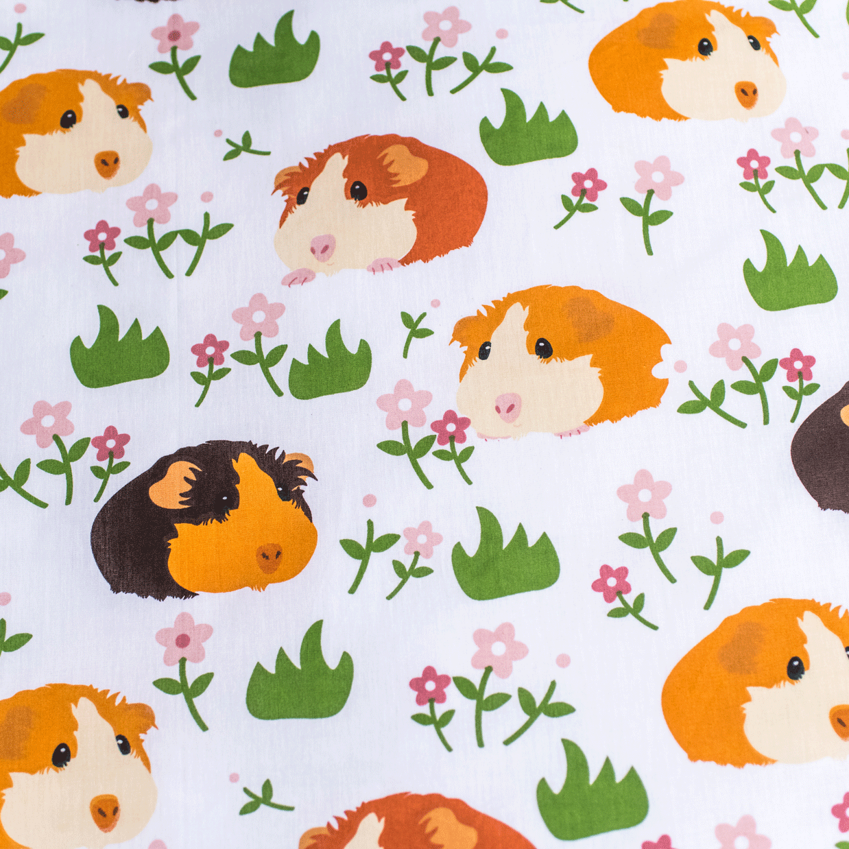 Animal Pictures Duvet cover, Guinea pig - Single - 140 x 200 cm - Cotton