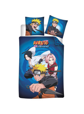 Naruto Dekbedovertrek Kyuubi 140 x 200 cm 65 x65 Katoen