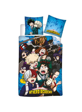 My Hero Academia Dekbedovertrek Izuku140 x 200 cm 65 x65 Katoen