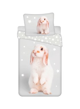 Animal Pictures Duvet cover Rabbit 140 x 200 cm 70 x 90 cm Cotton