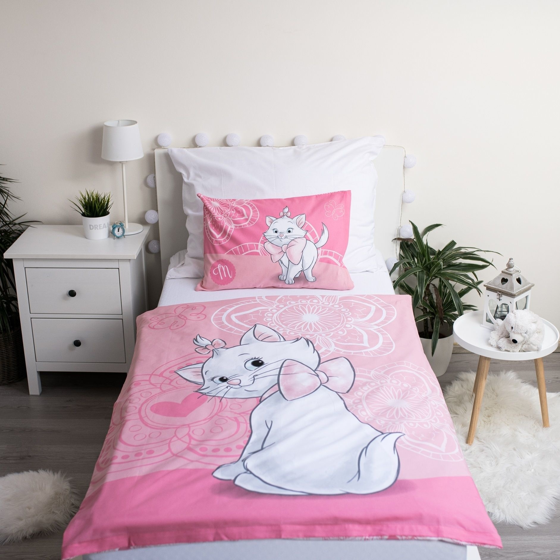 Disney Aristocats BABY Dekbedovertrek, Cute - 100 x 135 cm - Katoen